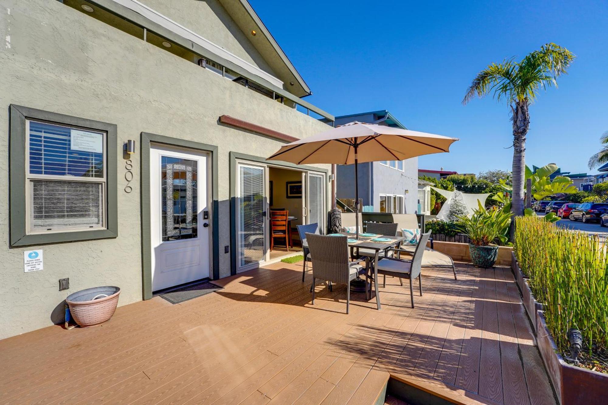 Stunning Beach Home - Large Patio, Parking, Ac & Dog Friendly! San Diego Exterior photo